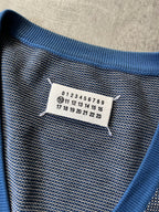 S/S 2004 Maison Margiela Cardigan Sweater Blue Grey Men - XL