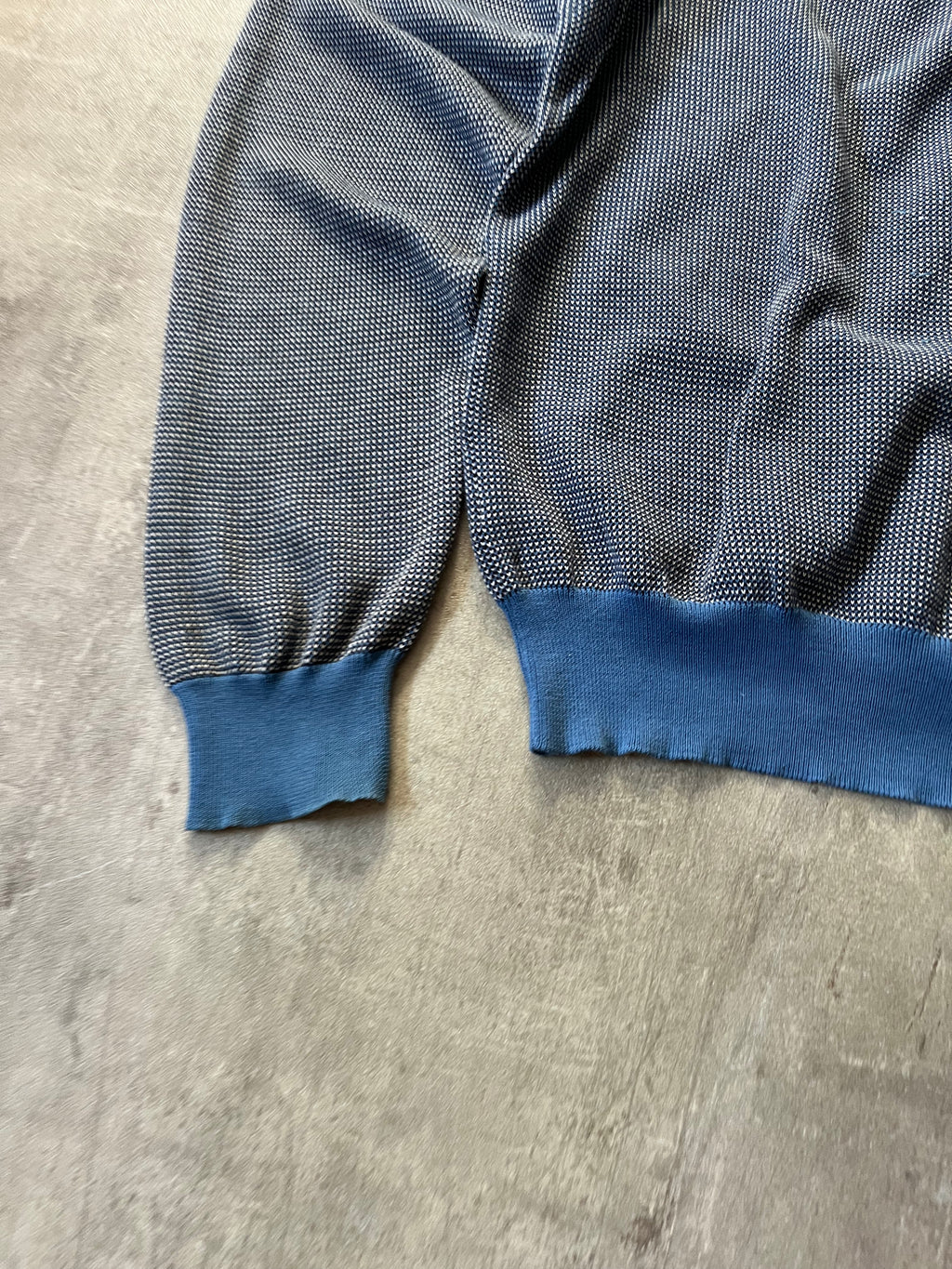 S/S 2004 Maison Margiela Cardigan Sweater Blue Grey Men - XL