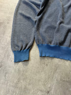 S/S 2004 Maison Margiela Cardigan Sweater Blue Grey Men - XL