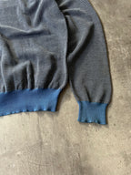 S/S 2004 Maison Margiela Cardigan Sweater Blue Grey Men - XL