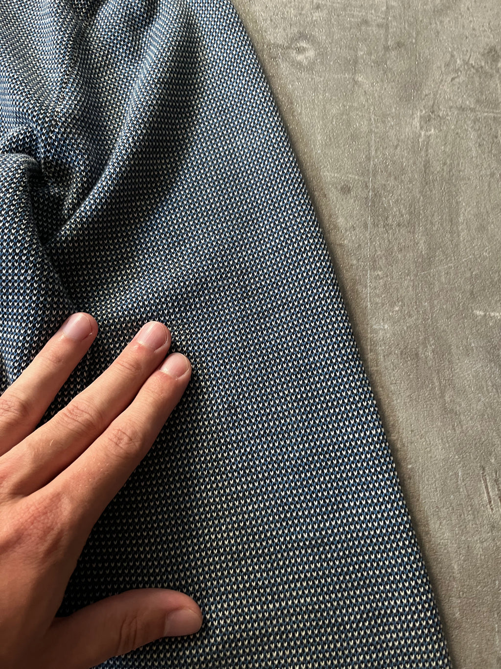 S/S 2004 Maison Margiela Cardigan Sweater Blue Grey Men - XL