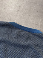 S/S 2004 Maison Margiela Cardigan Sweater Blue Grey Men - XL
