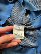 S/S 2004 Maison Margiela Cardigan Sweater Blue Grey Men - XL