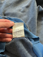 S/S 2004 Maison Margiela Cardigan Sweater Blue Grey Men - XL