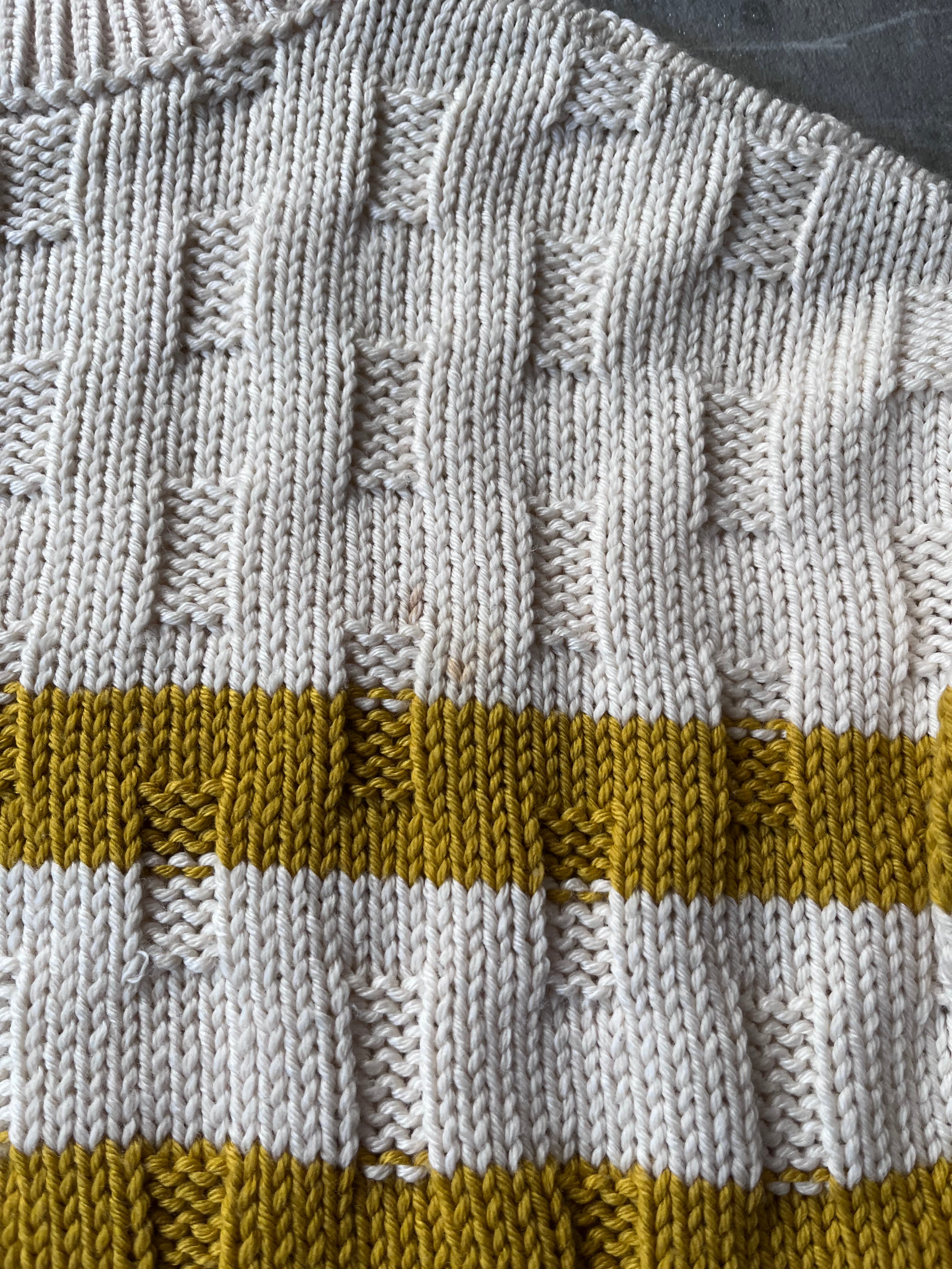 F/W 2017 Raf Simons Disturbed Asymmetrical Wool Sweater Beige Men - S