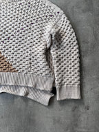 F/W 2018 Raf Simons Boxy Wool Sweater Beige Men - L