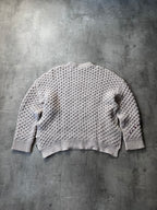 F/W 2018 Raf Simons Boxy Wool Sweater Beige Men - L