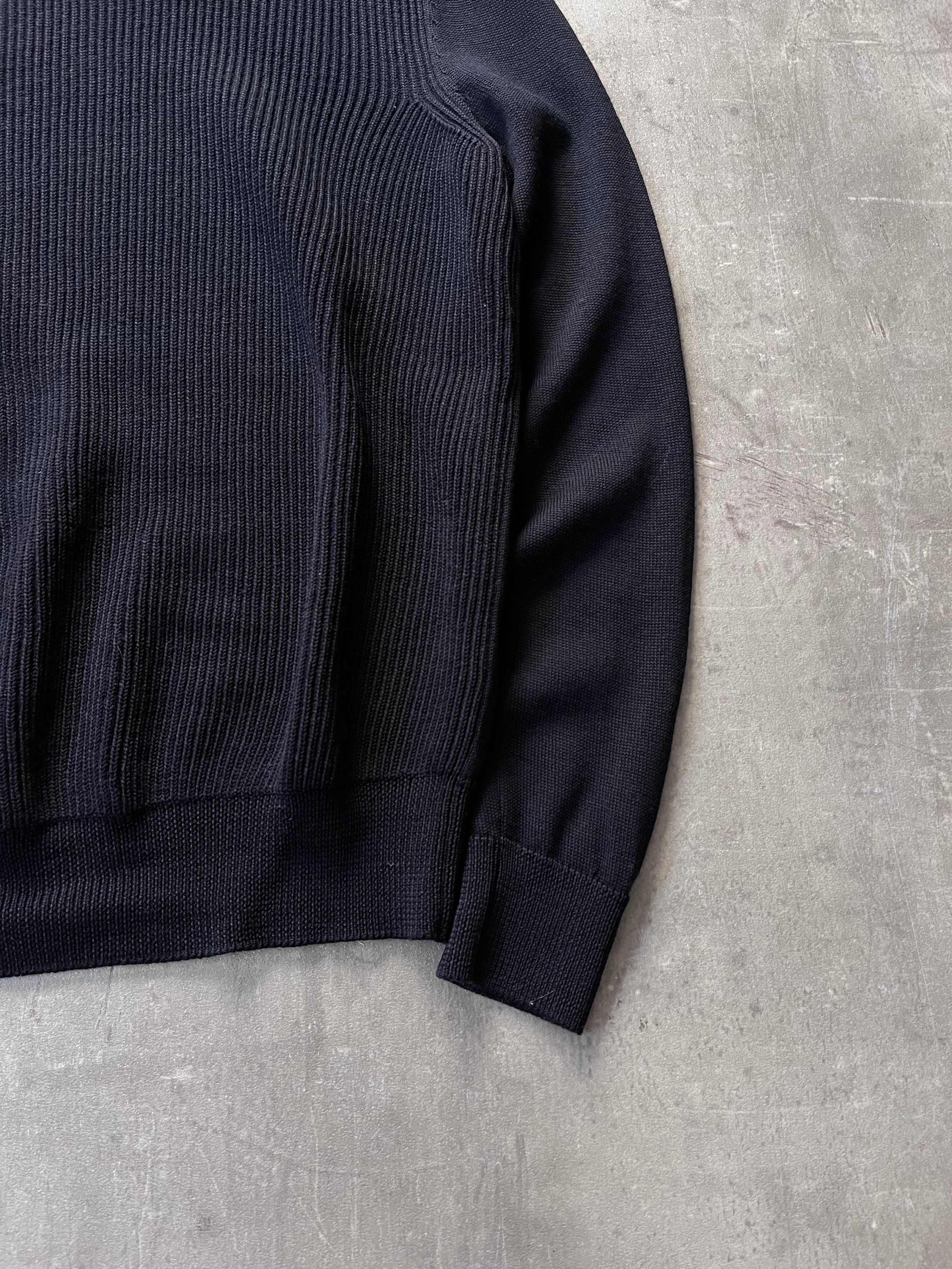F/W 2013 Maison Margiela Wool Turtleneck Sweater Navy Men - M