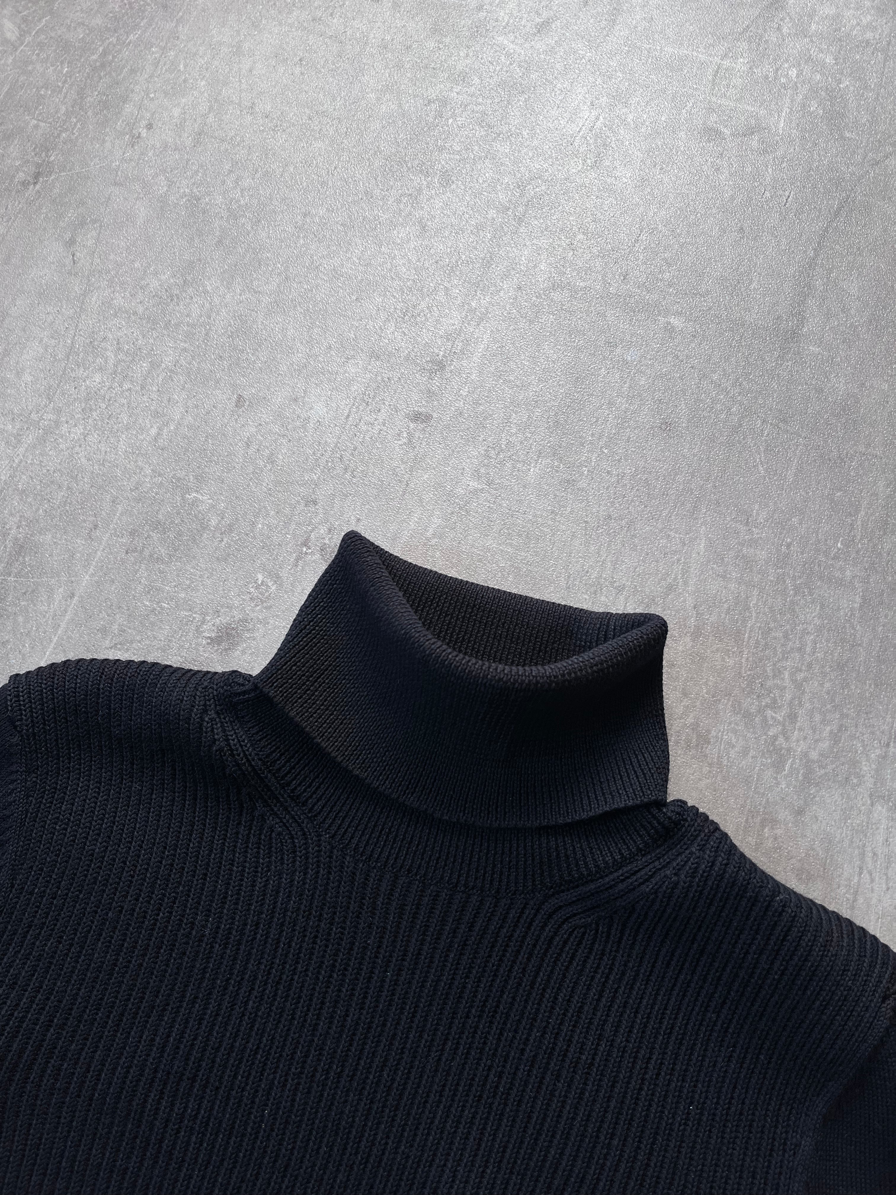 F/W 2013 Maison Margiela Wool Turtleneck Sweater Navy Men - M