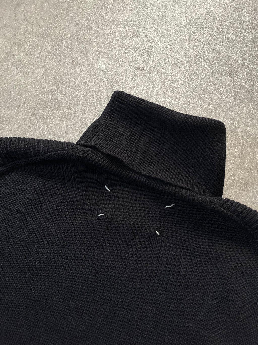 F/W 2013 Maison Margiela Wool Turtleneck Sweater Navy Men - M