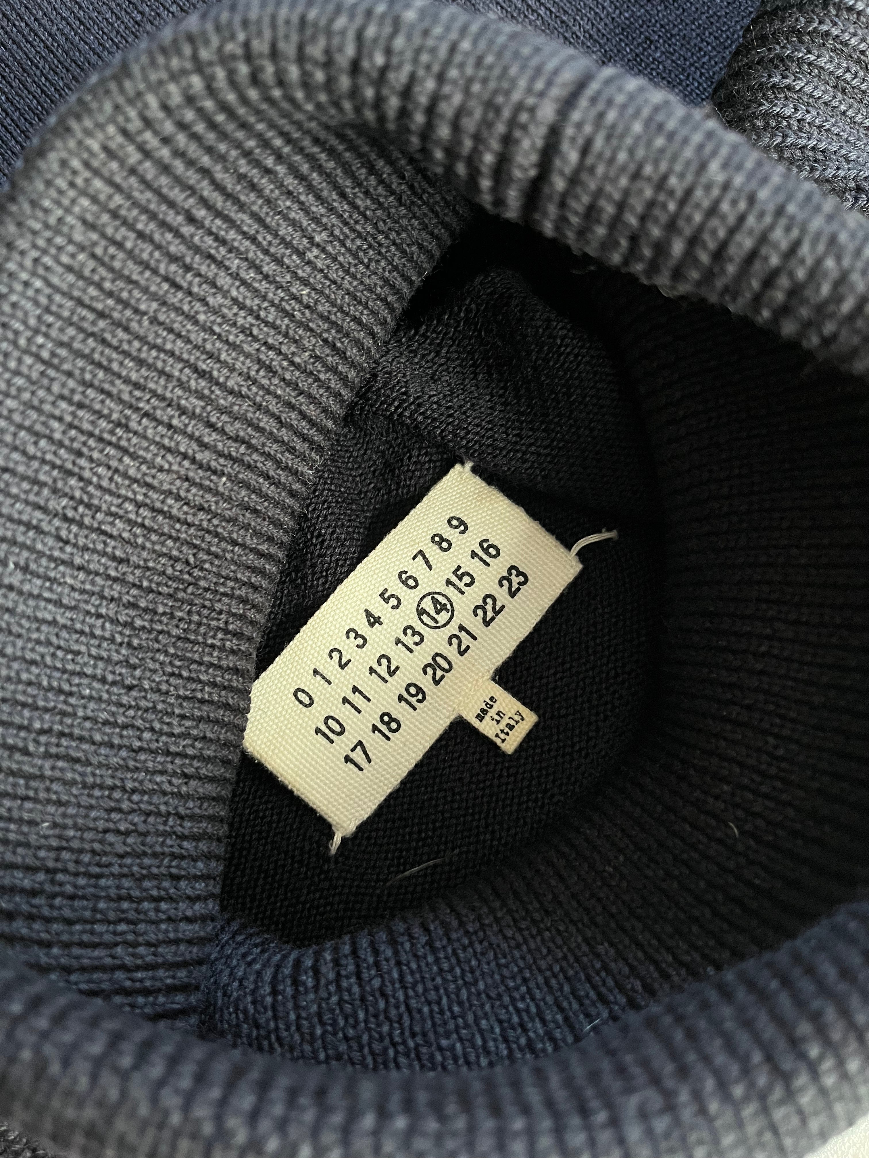 F/W 2013 Maison Margiela Wool Turtleneck Sweater Navy Men - M