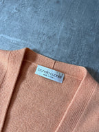 Brunello Cucinelli Vintage Cashmere Cardigan Sweater Orange Women - XL