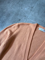 Brunello Cucinelli Vintage Cashmere Cardigan Sweater Orange Women - XL