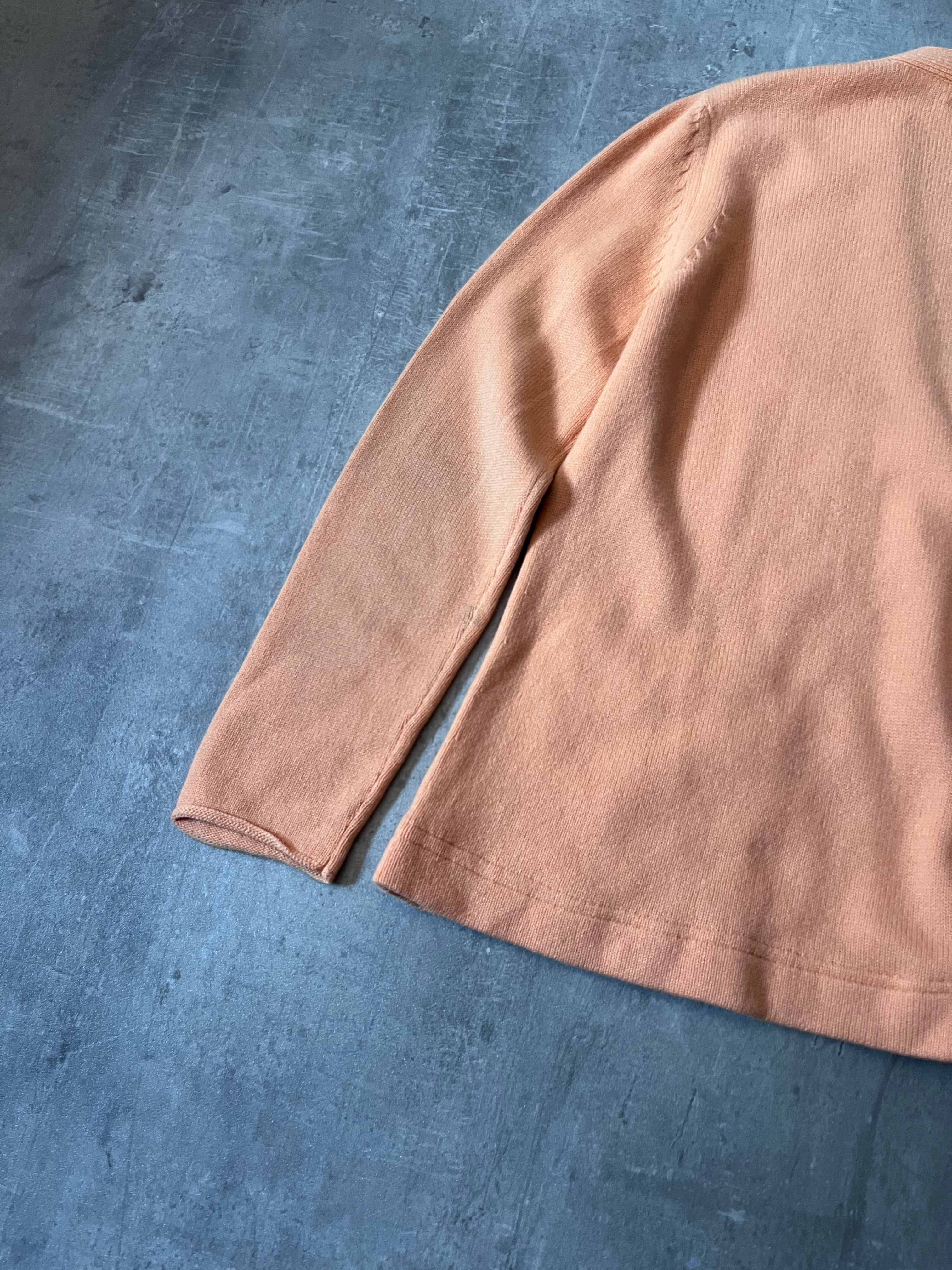 Brunello Cucinelli Vintage Cashmere Cardigan Sweater Orange Women - XL