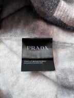 F/W 2017 Prada All Over Print Fuzzy Angora Sweater Men Multicolor - M