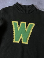 90s Walter Van Beirendonck W&LT Wool Sweater Green Men - M