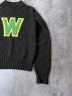 90s Walter Van Beirendonck W&LT Wool Sweater Green Men - M