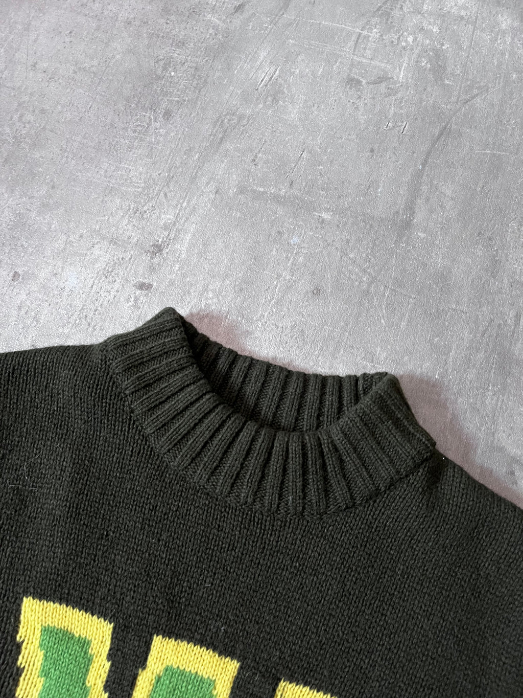 90s Walter Van Beirendonck W&LT Wool Sweater Green Men - M