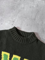 90s Walter Van Beirendonck W&LT Wool Sweater Green Men - M
