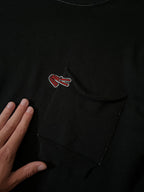 S/S 2011 Yohji Yamamoto Cotton Cashmere Long Sweater Black Men - M