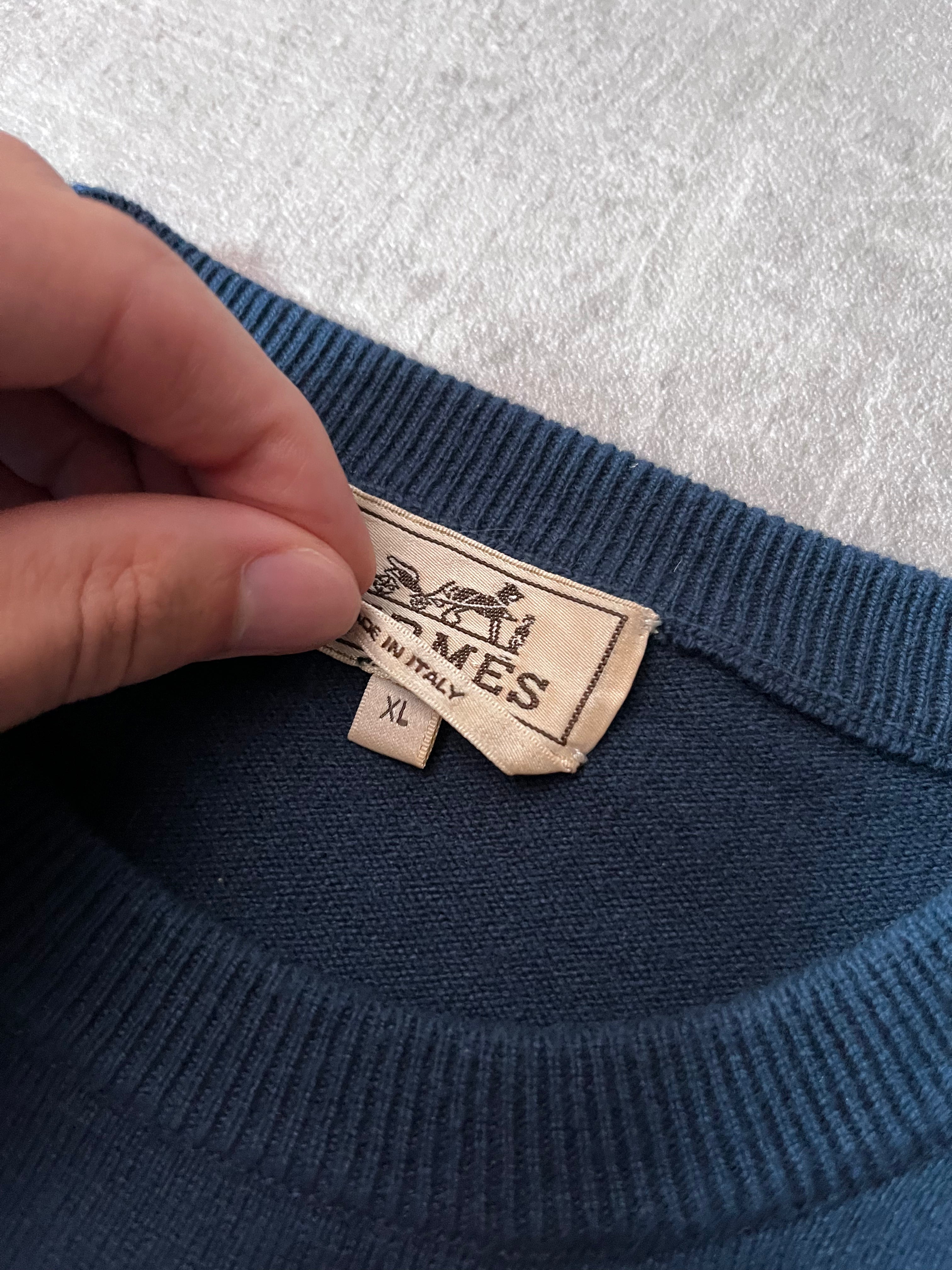 F/W 2018 Hermes Geometricl Wool Sweater Multicolor Men - XL