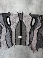 S/S 2013 Rick Owens Island Psycho Knitted Vest Sweater Unisex - M