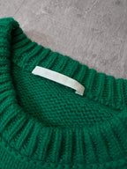 F/W 2020 Helmut Lang Graphic Print Wool Sweater Green Men - L