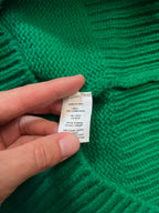 F/W 2020 Helmut Lang Graphic Print Wool Sweater Green Men - L