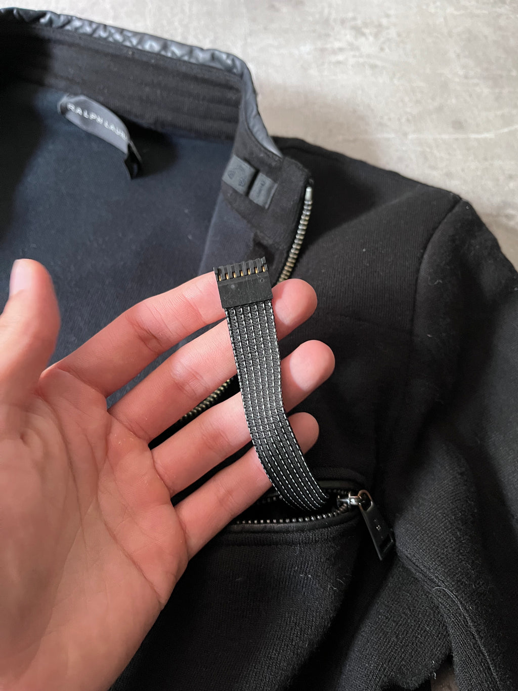 Ralph Lauren Black Label Audio Sweater Black Men - S