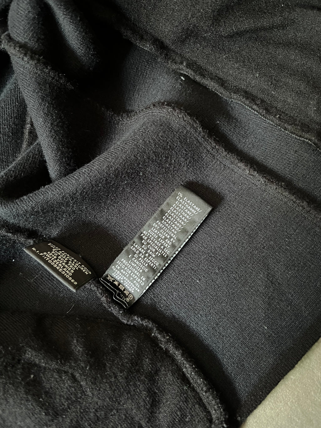 Ralph Lauren Black Label Audio Sweater Black Men - S