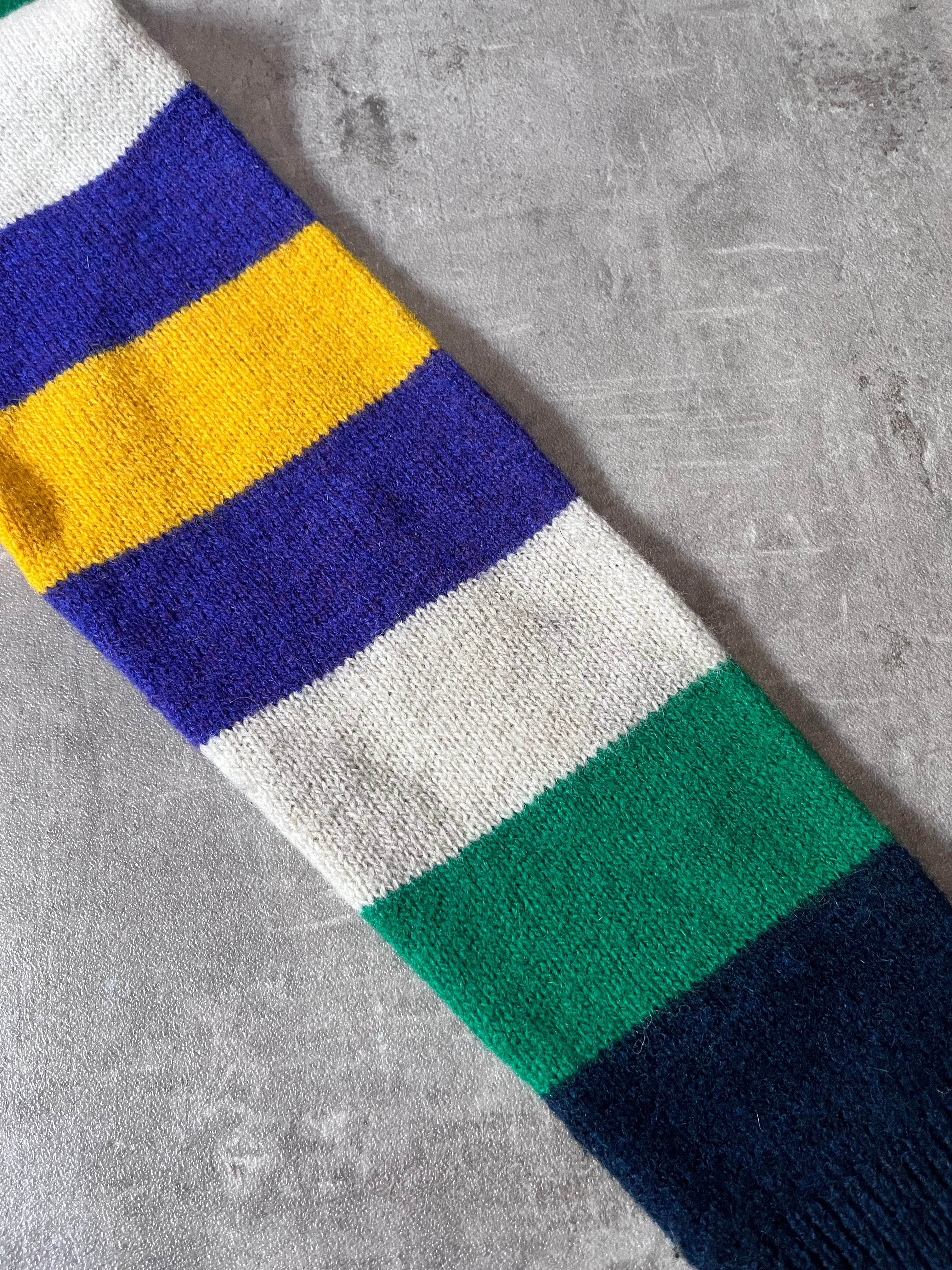 Acne Studios Kai Striped Wool Sweter Multicolor Men - M