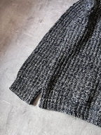 F/W 2020/21 Raf Simons Oversize Patchwork Wool Sweater Grey Men - S