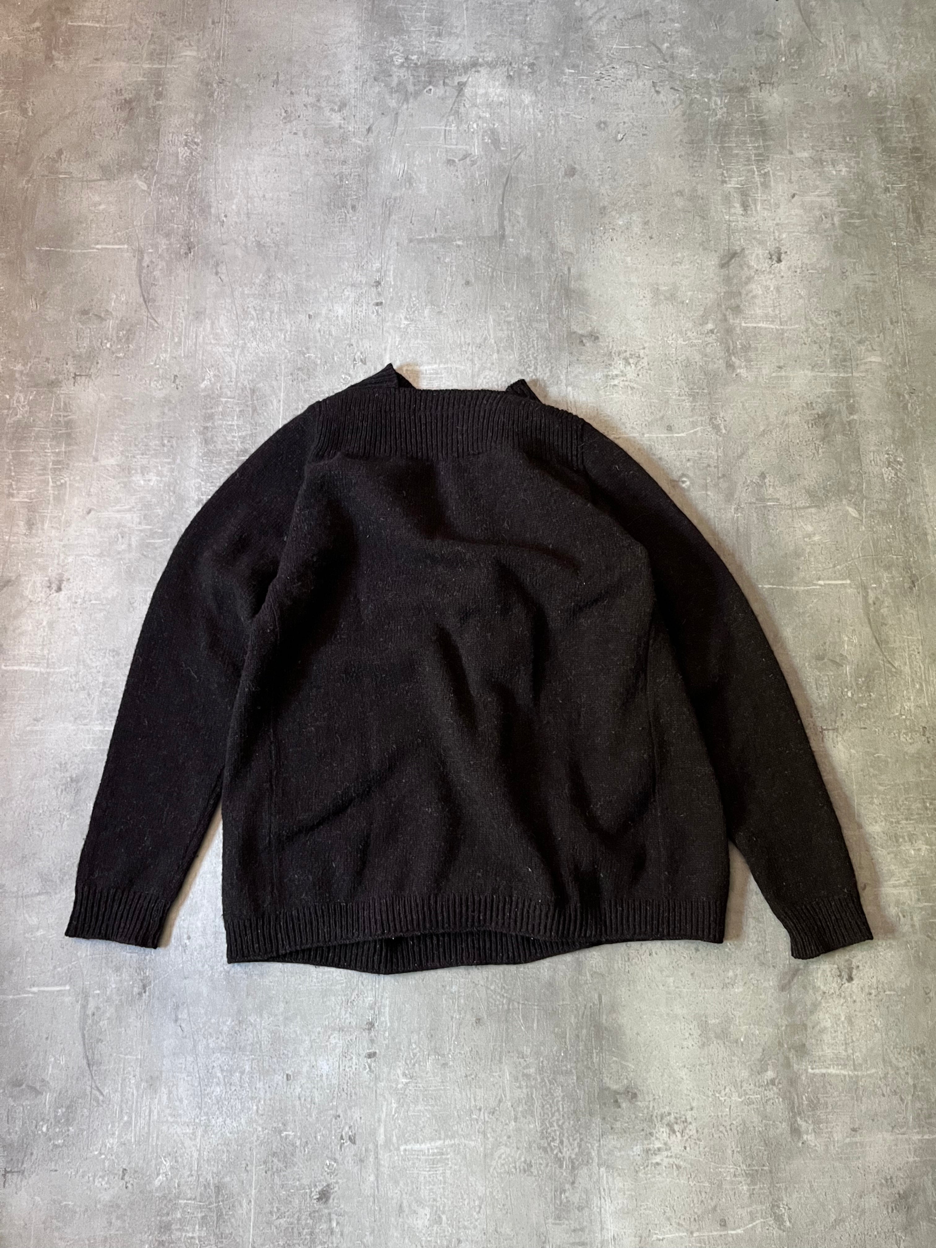 F/W 2020/21 Raf Simons Big Pin Wool Oversize Sweater Brown Men - XS