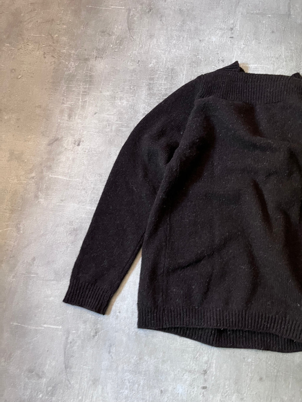 F/W 2020/21 Raf Simons Big Pin Wool Oversize Sweater Brown Men - XS