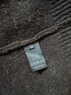 F/W 2020/21 Raf Simons Big Pin Wool Oversize Sweater Brown Men - XS