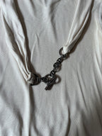 F/W 2007 Herms by Jean Paul Gaultier Cashmere Silk Sweater Beige Women - S