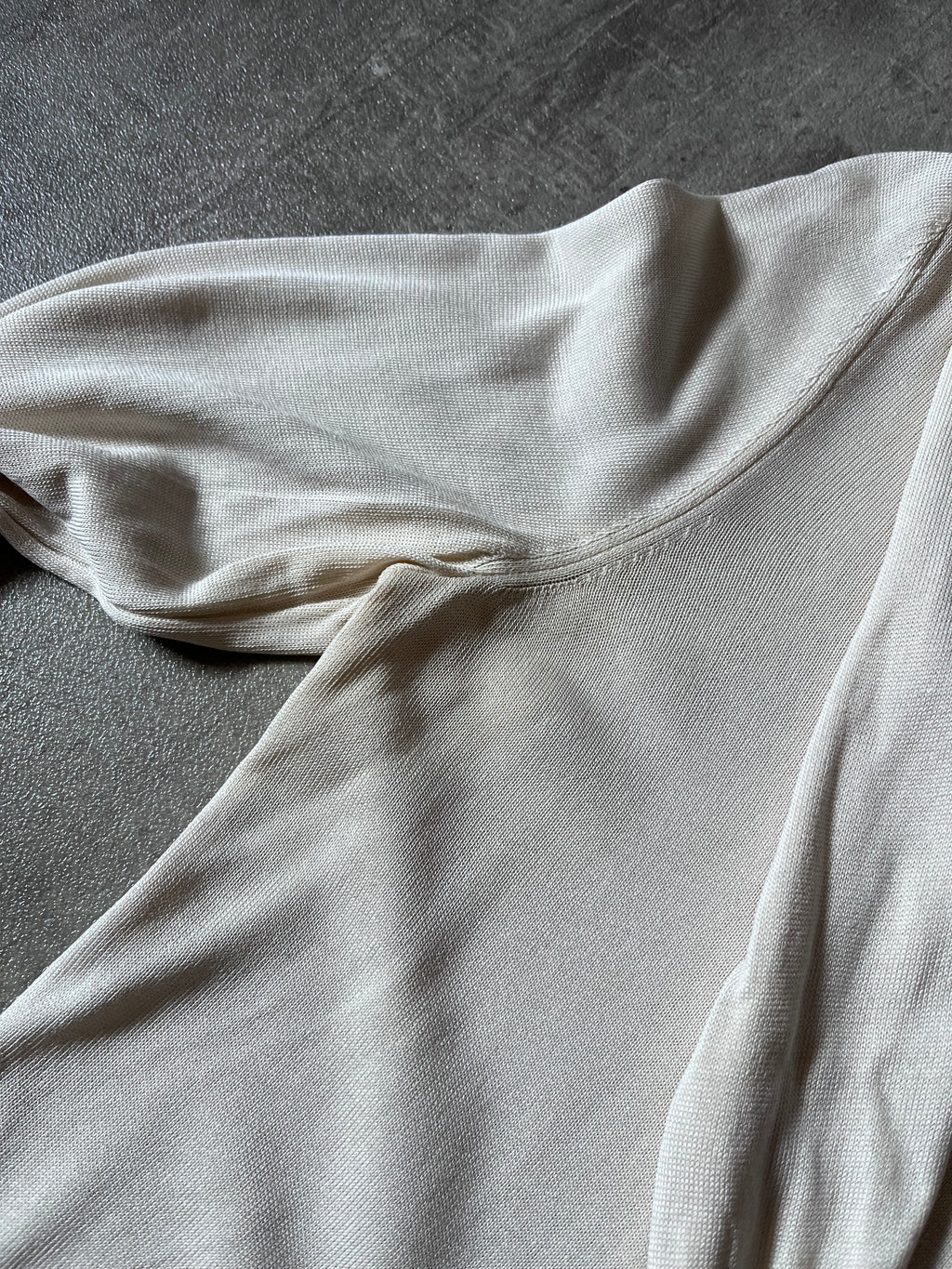 F/W 2007 Herms by Jean Paul Gaultier Cashmere Silk Sweater Beige Women - S