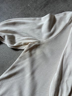 F/W 2007 Herms by Jean Paul Gaultier Cashmere Silk Sweater Beige Women - S
