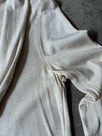 F/W 2007 Herms by Jean Paul Gaultier Cashmere Silk Sweater Beige Women - S