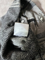 Chanel Deer Cashmere Turtleneck Sweater Grey Women - S