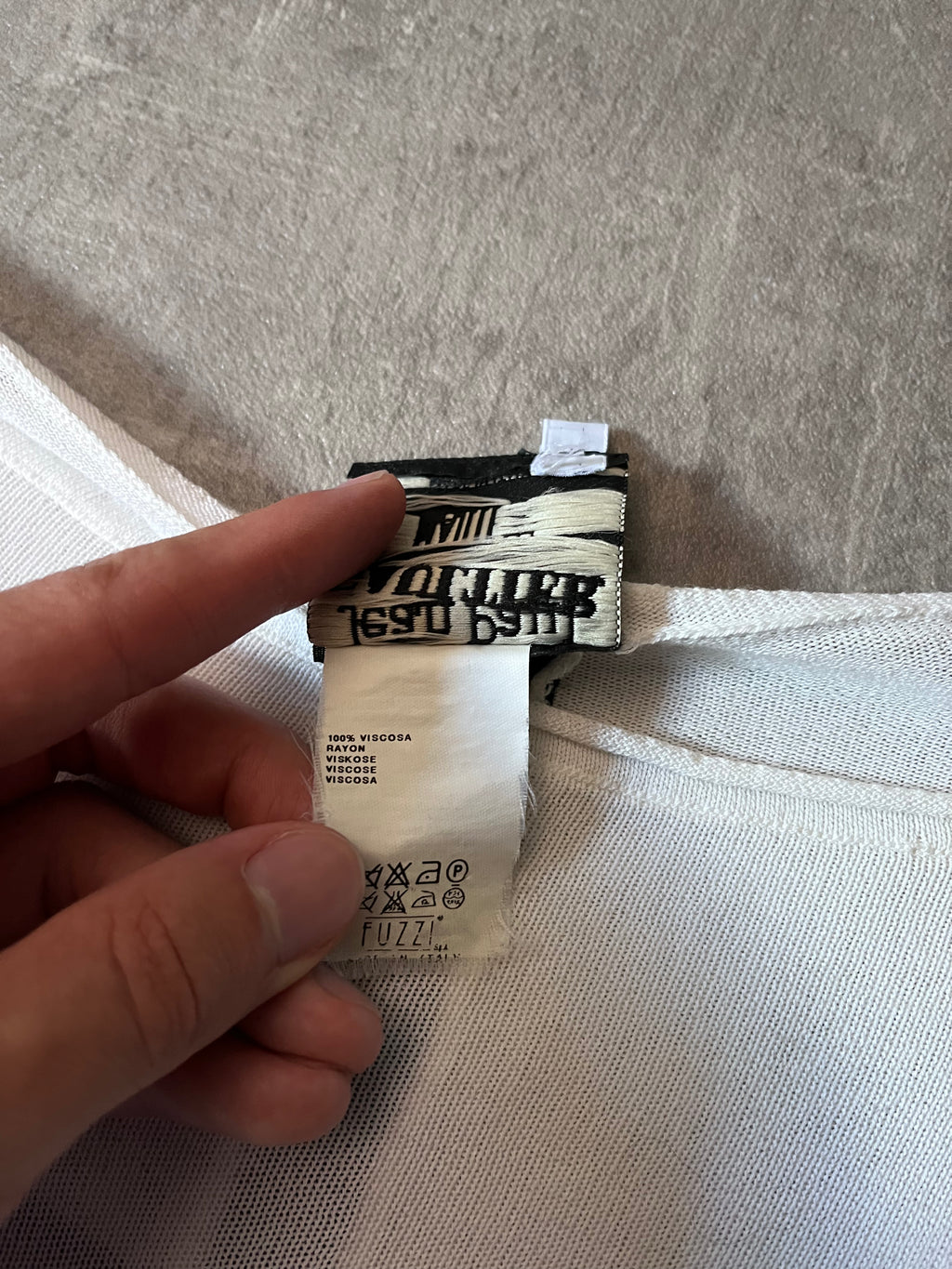 Jean Paul Gaultier Loose Viscose Sailor Stripes Dress White Women - S