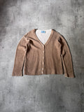 Prada Wool Cashmere Cardigan Sweater Brown Women - M