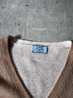 Prada Wool Cashmere Cardigan Sweater Brown Women - M