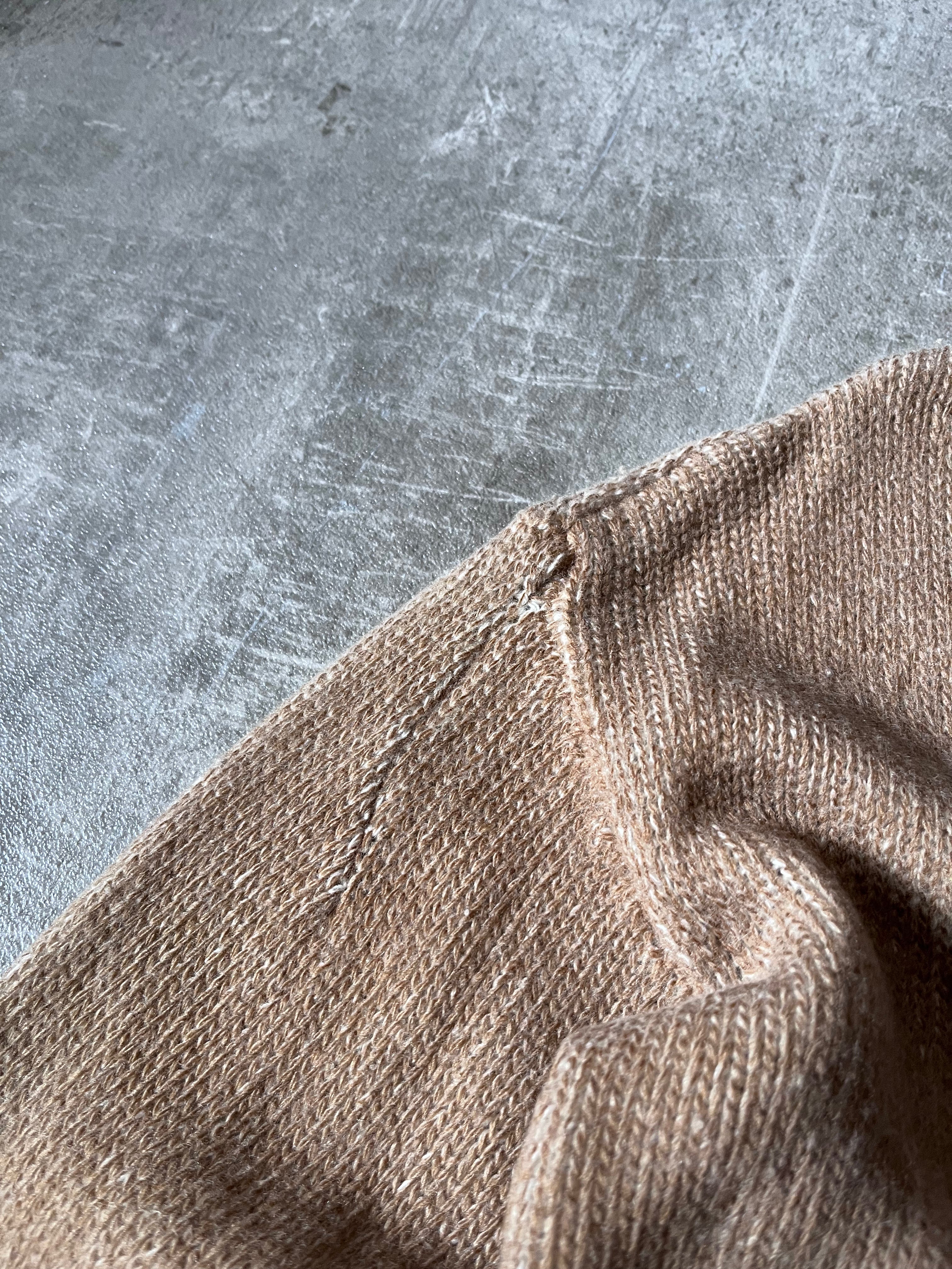 Prada Wool Cashmere Cardigan Sweater Brown Women - M