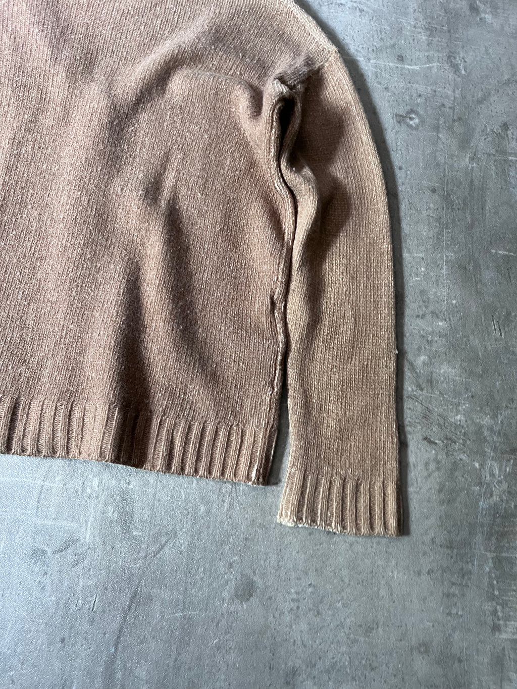 Prada Wool Cashmere Cardigan Sweater Brown Women - M