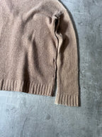 Prada Wool Cashmere Cardigan Sweater Brown Women - M