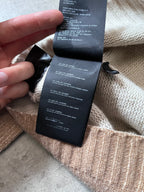 Prada Wool Cashmere Cardigan Sweater Brown Women - M