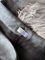 Brunello Cucinelli Ostrich Feather Mini Skirt Grey Women - XL
