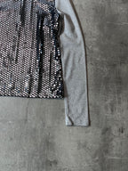 Dolce & Gabbana Sequin Turtleneck Sweater Grey Women - L