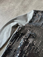 Dolce & Gabbana Sequin Turtleneck Sweater Grey Women - L